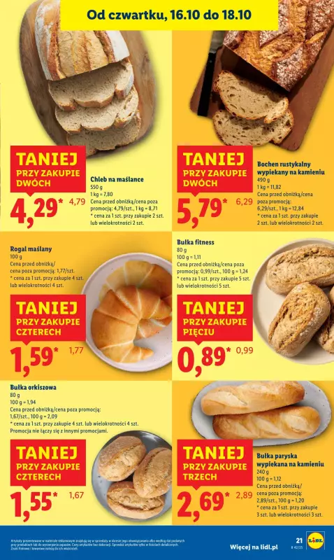 Lidl - gazetka promocyjna Oferta od czwartku od czwartku 16.10 do soboty 18.10 - strona 25