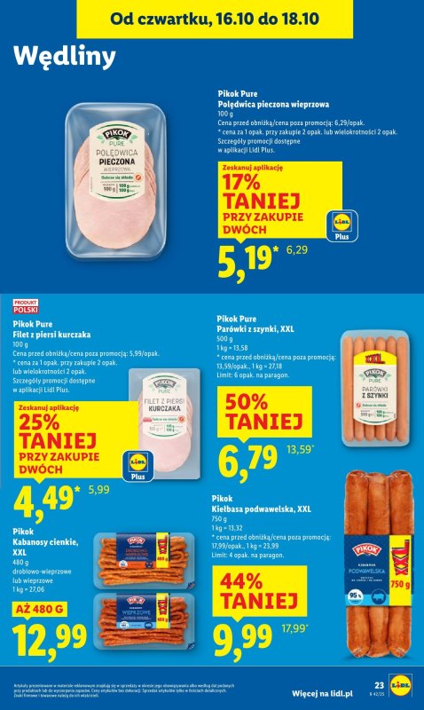 Lidl - gazetka promocyjna Oferta od czwartku od czwartku 16.10 do soboty 18.10 - strona 27