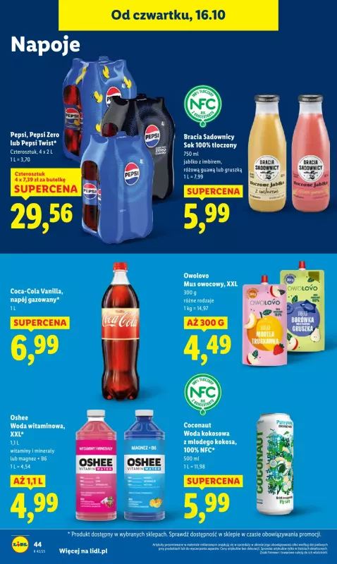 Lidl - gazetka promocyjna Oferta od czwartku od czwartku 16.10 do soboty 18.10 - strona 48