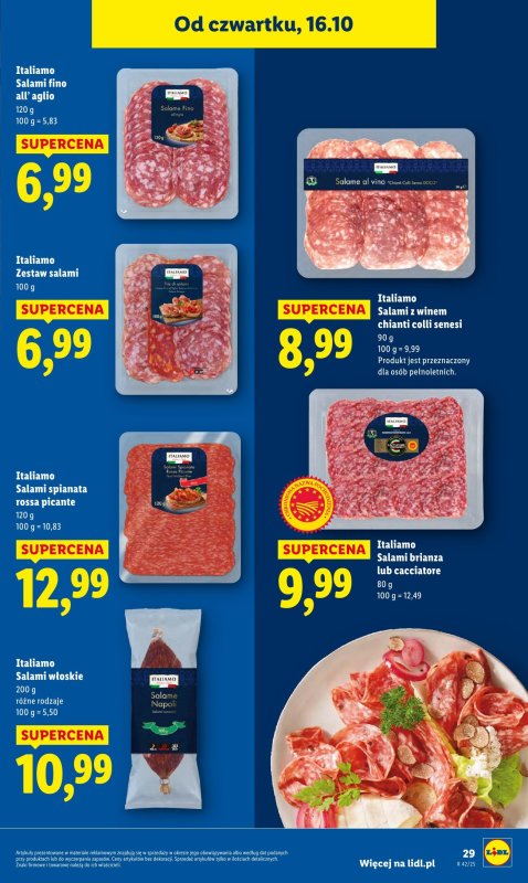 Lidl - gazetka promocyjna Oferta od czwartku od czwartku 16.10 do soboty 18.10 - strona 33