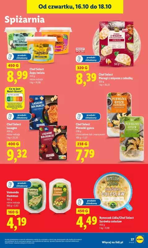 Lidl - gazetka promocyjna Oferta od czwartku od czwartku 16.10 do soboty 18.10 - strona 31