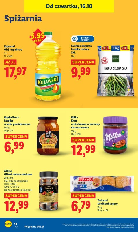 Lidl - gazetka promocyjna Oferta od czwartku od czwartku 16.10 do soboty 18.10 - strona 52