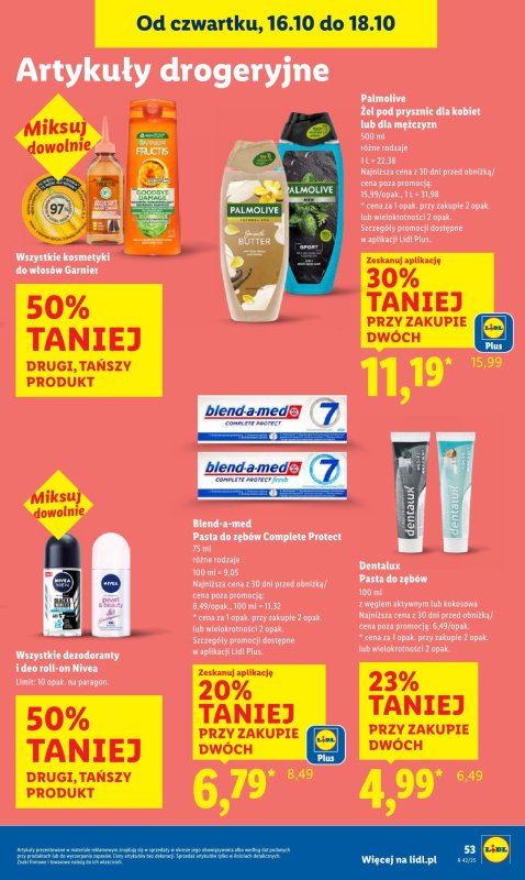 Lidl - gazetka promocyjna Oferta od czwartku od czwartku 16.10 do soboty 18.10 - strona 57