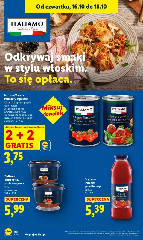 Lidl - gazetka promocyjna Oferta od czwartku od czwartku 16.10 do soboty 18.10 - strona 32
