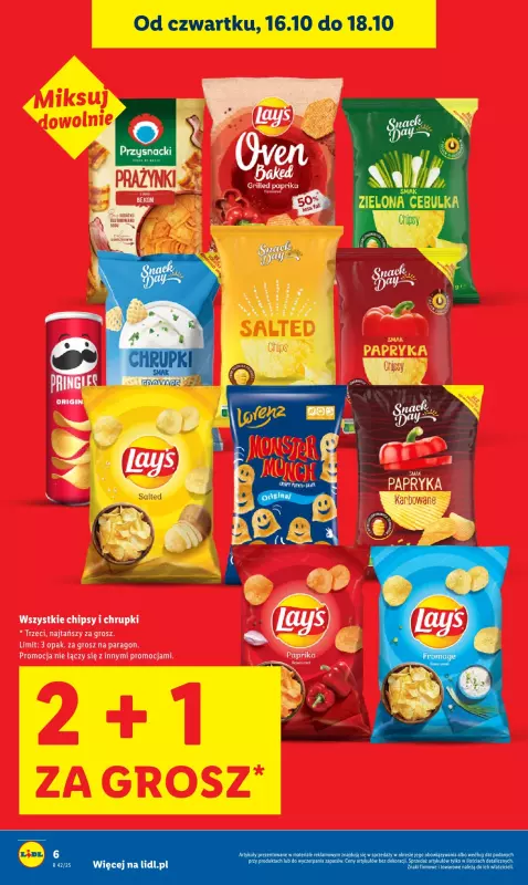 Lidl - gazetka promocyjna Oferta od czwartku od czwartku 16.10 do soboty 18.10 - strona 6
