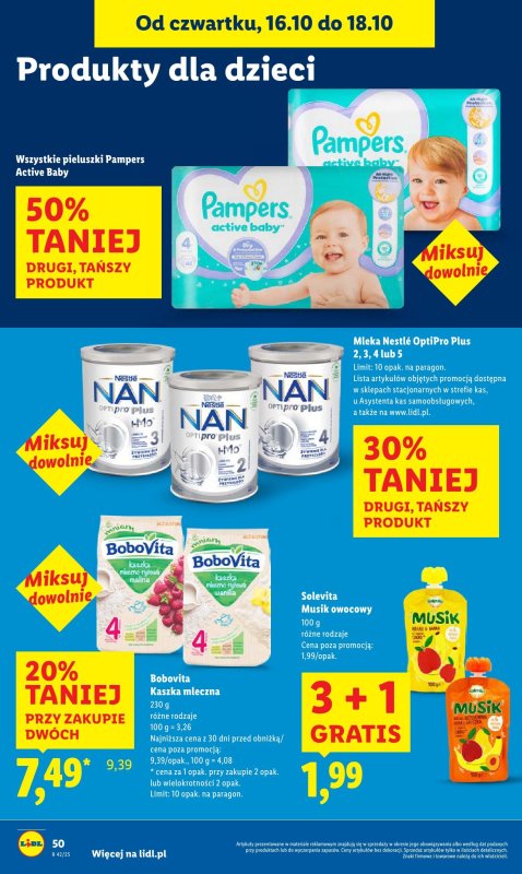 Lidl - gazetka promocyjna Oferta od czwartku od czwartku 16.10 do soboty 18.10 - strona 54