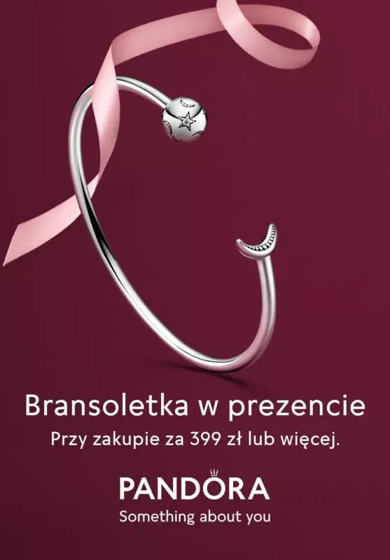Pandora - gazetka promocyjna Gratis bransoletka Moments od czwartku 03.12 do czwartku 10.12