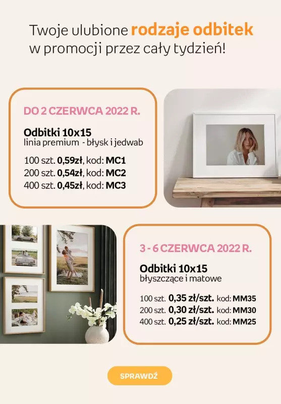 Empik Foto - gazetka promocyjna Gazetka od środy 01.06 do poniedziałku 06.06 - strona 2