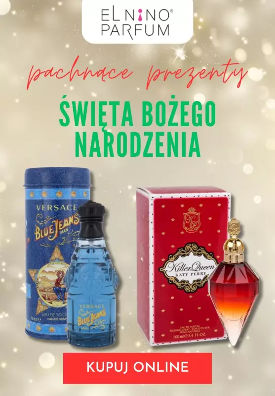 2024 Prezenty - gazetka promocyjna Elnino-Parfum | Perfumy na prezent od środy 13.11 