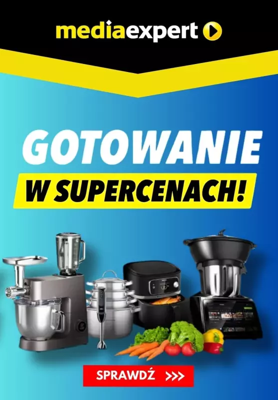 2024 Prezenty - gazetka promocyjna Media Expert | Małe AGD do gotowania w supercenach od środy 13.11 do czwartku 21.11