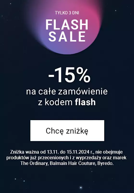 2024 Prezenty - gazetka promocyjna Notino | -15% na całe zamówienie z kodem od czwartku 14.11 do niedzieli 17.11