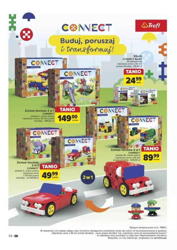 2024 Prezenty - gazetka promocyjna Carrefour I Katalog Zabawek od wtorku 05.11 do wtorku 24.12 - strona 54