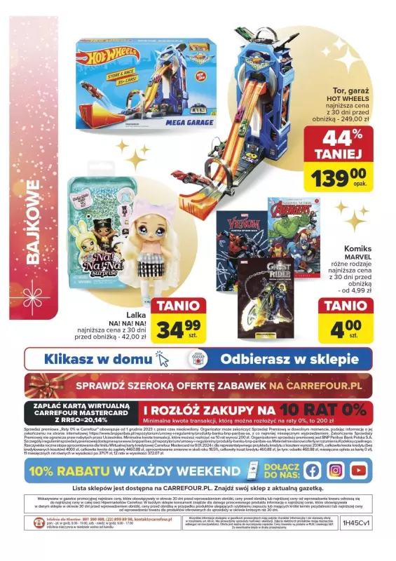 2024 Prezenty - gazetka promocyjna Carrefour I Katalog Zabawek od wtorku 05.11 do wtorku 24.12 - strona 88