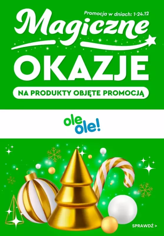 2024 Prezenty - gazetka promocyjna OleOle! | Magiczne okazje! od środy 04.12 do wtorku 24.12