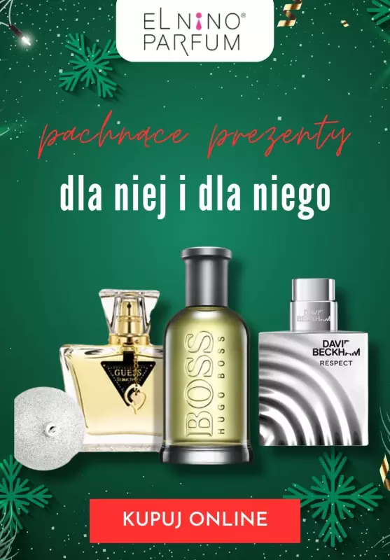 2024 Prezenty - gazetka promocyjna Elnino-Parfum | Pachnące prezenty od środy 04.12 