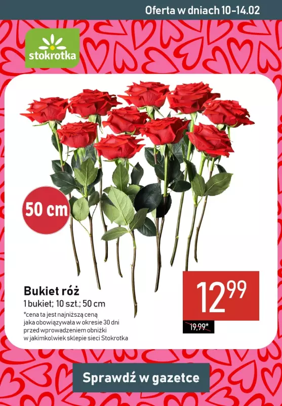 2024 Walentynki - gazetka promocyjna Czekoladki i kwiaty na Walentynki do -80% | Biedronka, Carrefour ... od poniedziałku 12.02 do środy 14.02 - strona 21