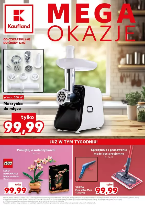 #Walentynki - gazetka promocyjna Kaufland I Oferta Kaufland - Non Food  do środy 12.02