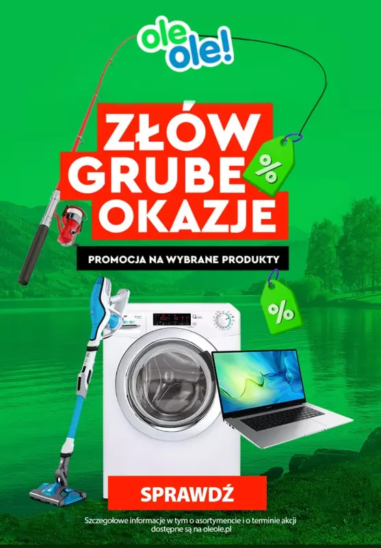 OleOle! - gazetka promocyjna Złów grube okazje do -800 zł od czwartku 14.07 do piątku 15.07