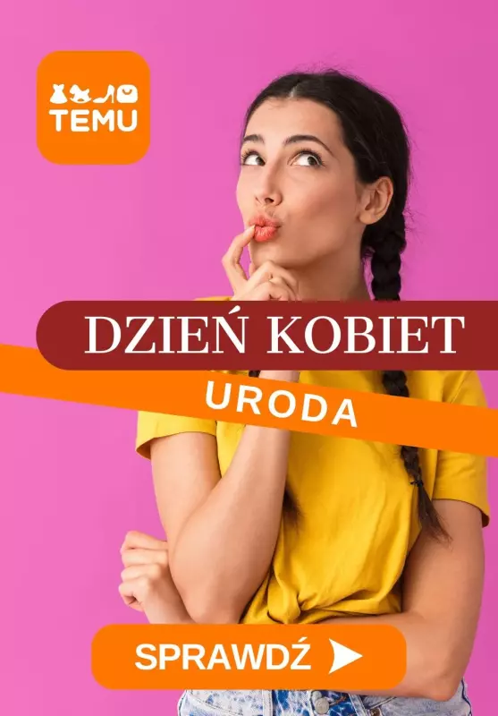 #Dzień Kobiet - gazetka promocyjna Temu | Pomysły na prezent dla niej od środy 26.02 do soboty 08.03