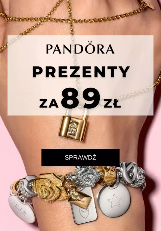 #Dzień Kobiet - gazetka promocyjna Pandora | Charmsy do 100 zł od czwartku 27.02 