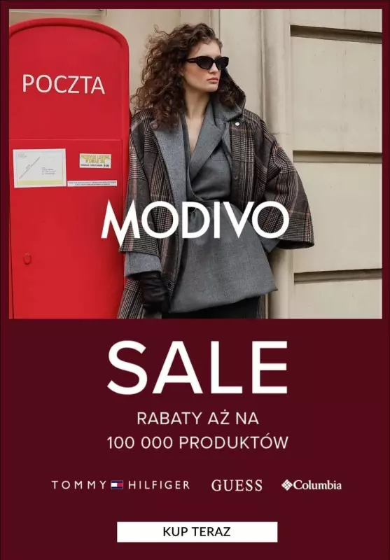 Modivo - gazetka promocyjna SALE! Rabaty na 100 000 produktów od środy 18.12 do czwartku 02.01