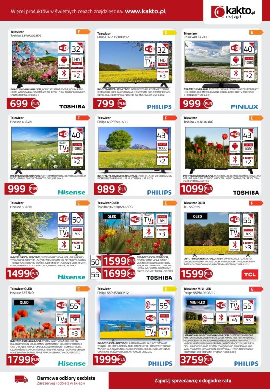 kakto.pl - gazetka promocyjna Gazetka od czwartku 01.05 do soboty 31.05 - strona 7