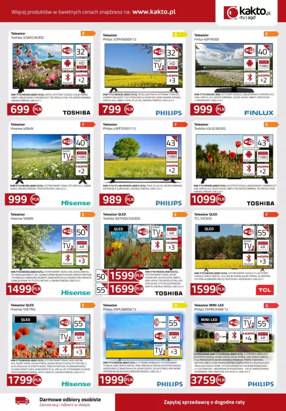 kakto.pl - gazetka promocyjna Gazetka od czwartku 01.05 do soboty 31.05 - strona 7