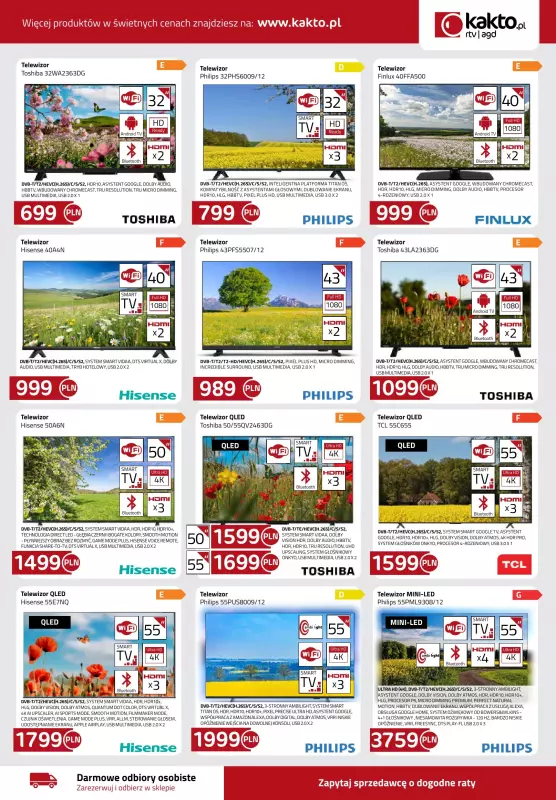 kakto.pl - gazetka promocyjna Gazetka od czwartku 01.05 do soboty 31.05 - strona 7