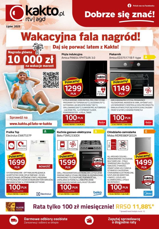 kakto.pl - gazetka promocyjna Gazetka od wtorku 01.07 do czwartku 31.07