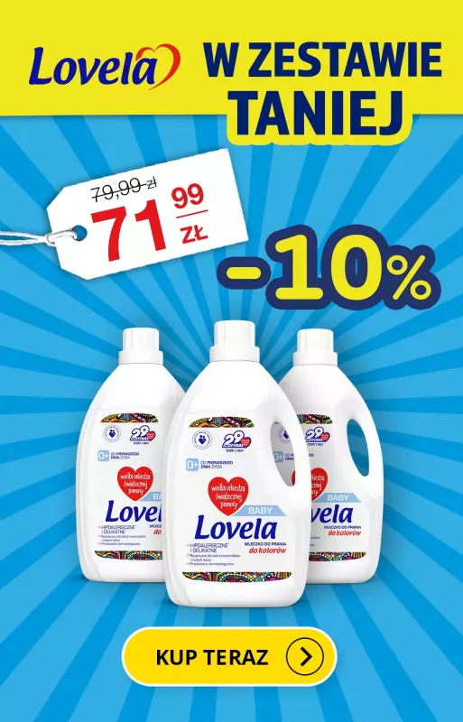 Kupuj online z BLIX - gazetka promocyjna Lovela do -21% taniej od piątku 19.03 do środy 31.03