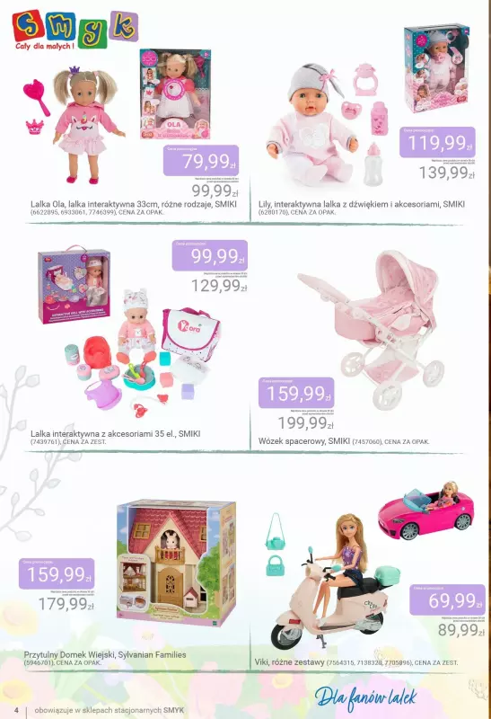 #Dzień Dziecka - gazetka promocyjna Smyk | Katalog Dzień Smyków od wtorku 20.05 do poniedziałku 02.06 - strona 4