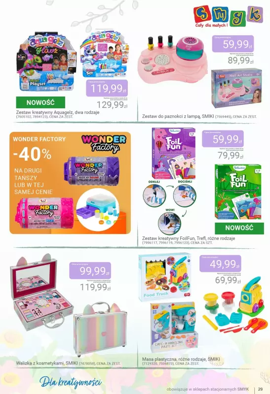 #Dzień Dziecka - gazetka promocyjna Smyk | Katalog Dzień Smyków od wtorku 20.05 do poniedziałku 02.06 - strona 29