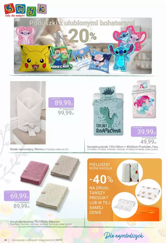 #Dzień Dziecka - gazetka promocyjna Smyk | Katalog Dzień Smyków od wtorku 20.05 do poniedziałku 02.06 - strona 44