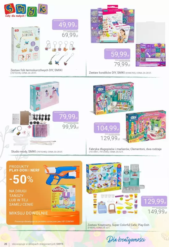 #Dzień Dziecka - gazetka promocyjna Smyk | Katalog Dzień Smyków od wtorku 20.05 do poniedziałku 02.06 - strona 26