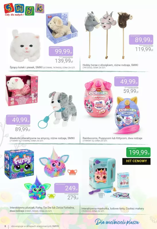 #Dzień Dziecka - gazetka promocyjna Smyk | Katalog Dzień Smyków od wtorku 20.05 do poniedziałku 02.06 - strona 8
