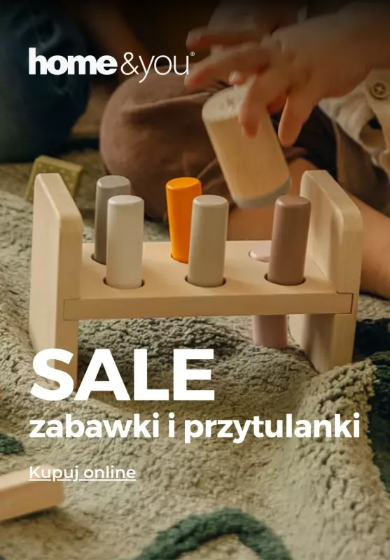 #Dzień Dziecka - gazetka promocyjna Home&you | SALE: przytulanki i zabawki od wtorku 20.05 do poniedziałku 26.05