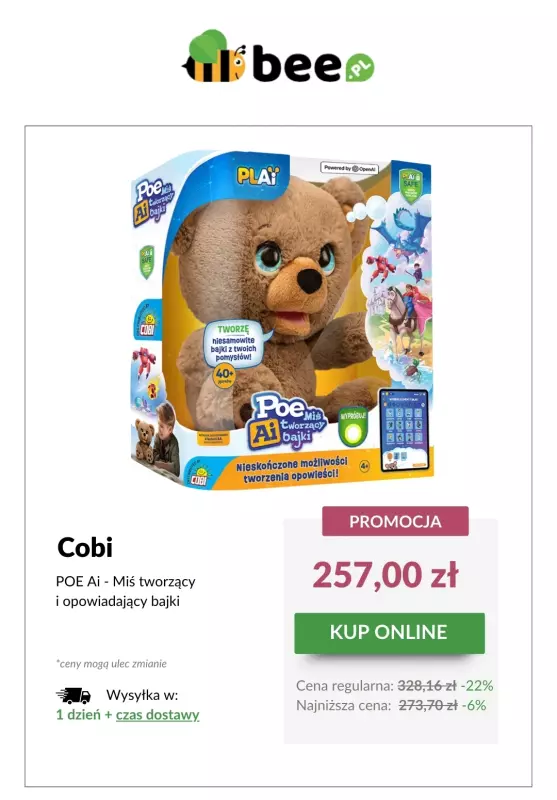 #Dzień Dziecka - gazetka promocyjna Bee.pl | Prezenty na Dzień Dziecka od wtorku 20.05 do poniedziałku 26.05 - strona 3