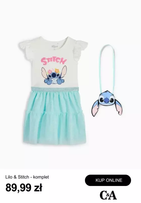#Dzień Dziecka - gazetka promocyjna C&A | Kolekcja Lilo i Stitch od wtorku 20.05  - strona 11