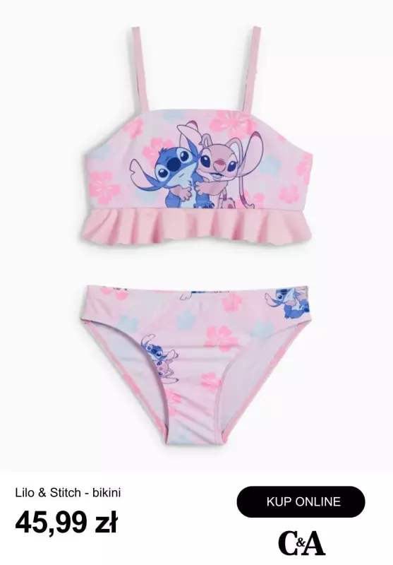 #Dzień Dziecka - gazetka promocyjna C&A | Kolekcja Lilo i Stitch od wtorku 20.05  - strona 8