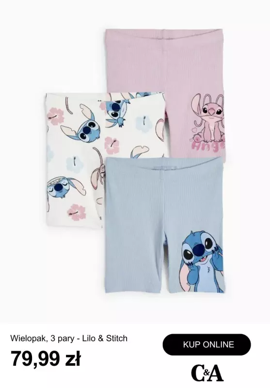 #Dzień Dziecka - gazetka promocyjna C&A | Kolekcja Lilo i Stitch od wtorku 20.05  - strona 9