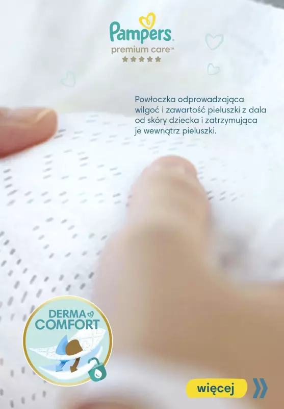  Pampers - gazetka promocyjna Dowiedz się więcej o Pampers Premium Care od piątku 01.11 do soboty 30.11 - strona 3