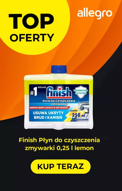 Finish - gazetka promocyjna Top oferty Finish od wtorku 09.04 do wtorku 30.04