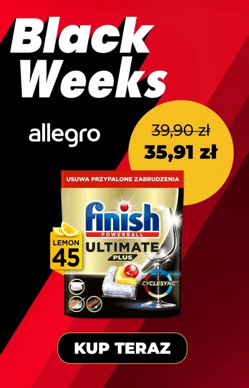 Finish - gazetka promocyjna Black Weeks z Finish od środy 13.11 do poniedziałku 02.12 - strona 6