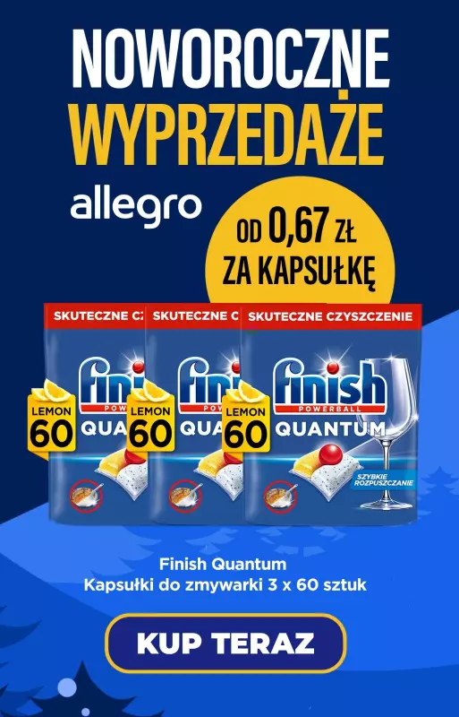 Finish - gazetka promocyjna Noworoczne wyprzedaże z Finish od środy 05.02 do niedzieli 09.02