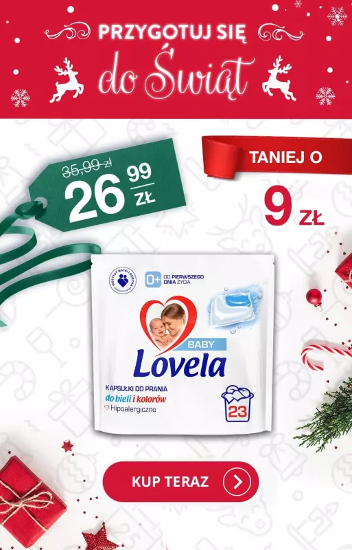 Lovela - gazetka promocyjna Przygotuj się do Świąt z Lovelą od wtorku 06.12 do wtorku 27.12