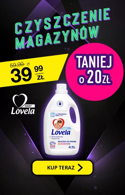 Lovela - gazetka promocyjna Czyszczenie Magazynów z Lovelą! od wtorku 17.01 do wtorku 31.01
