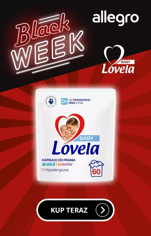 Lovela - gazetka promocyjna Lovela - Black Week z Allegro od poniedziałku 13.11 do poniedziałku 27.11