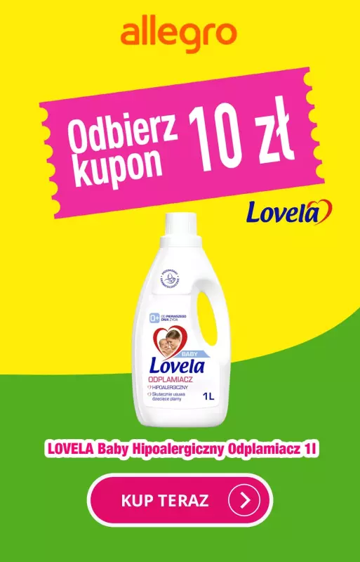 Lovela - gazetka promocyjna Lovela - atrakcyjne oferty na Allegro! od środy 12.06 do niedzieli 23.06