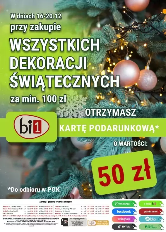 bi1 - gazetka promocyjna Gazetka Bielsko-Biała, Czeladź, Legnica, Wałbrzych od środy 18.12 do wtorku 24.12 - strona 27