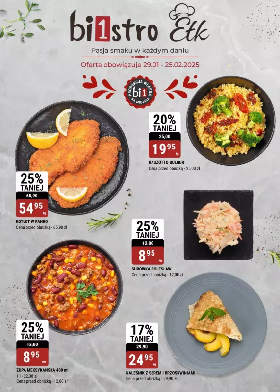 bi1 - gazetka promocyjna Tradycja Smaku | Ełk od poniedziałku 03.02 do wtorku 25.02 - strona 2